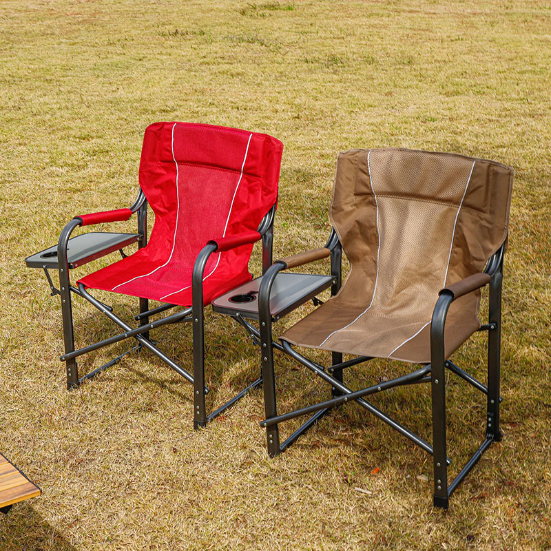 Outdoo Foldable Portable Beach Camping Director Chair - Image 6